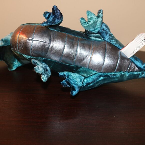 Douglas the cuddle toy adorable winged dragon from nose to tail 19 inches long - Picture 6 of 6